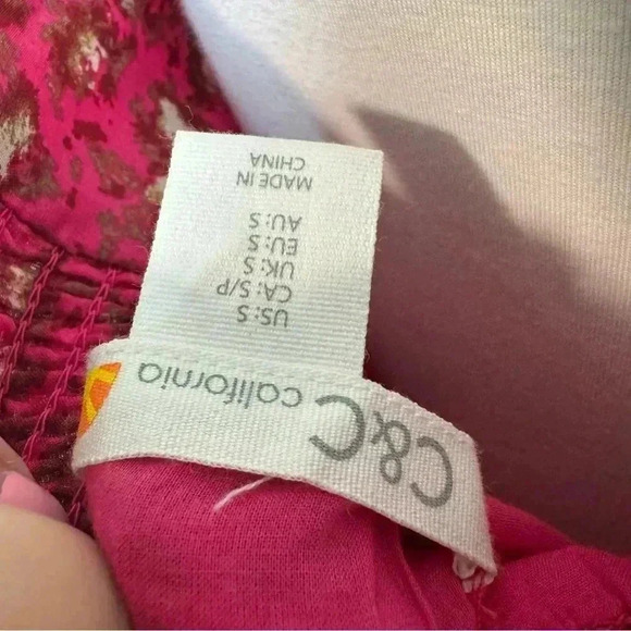 C&C California maxi dress boho floral S - Picture 7 of 7